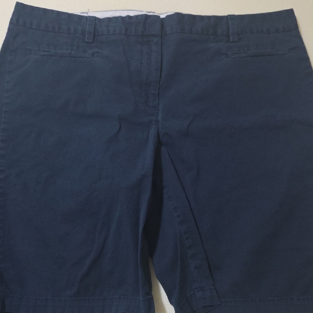 Lands' End Navy Blue Women's Shorts - Picture 3 of 3